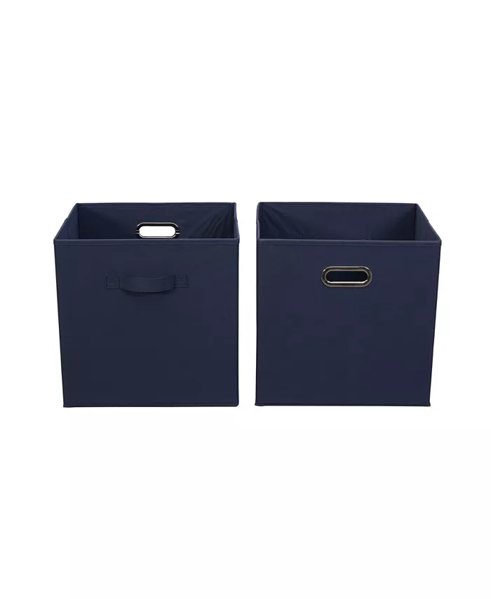 Household Essentials Open Bins， Set of 2 - Intensery