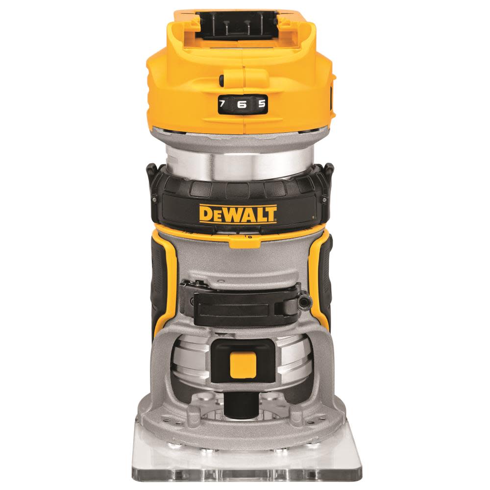 DEWALT 1/4-in Variable Speed Brushless Fixed Cordless Router (Bare Tool) - Intensery