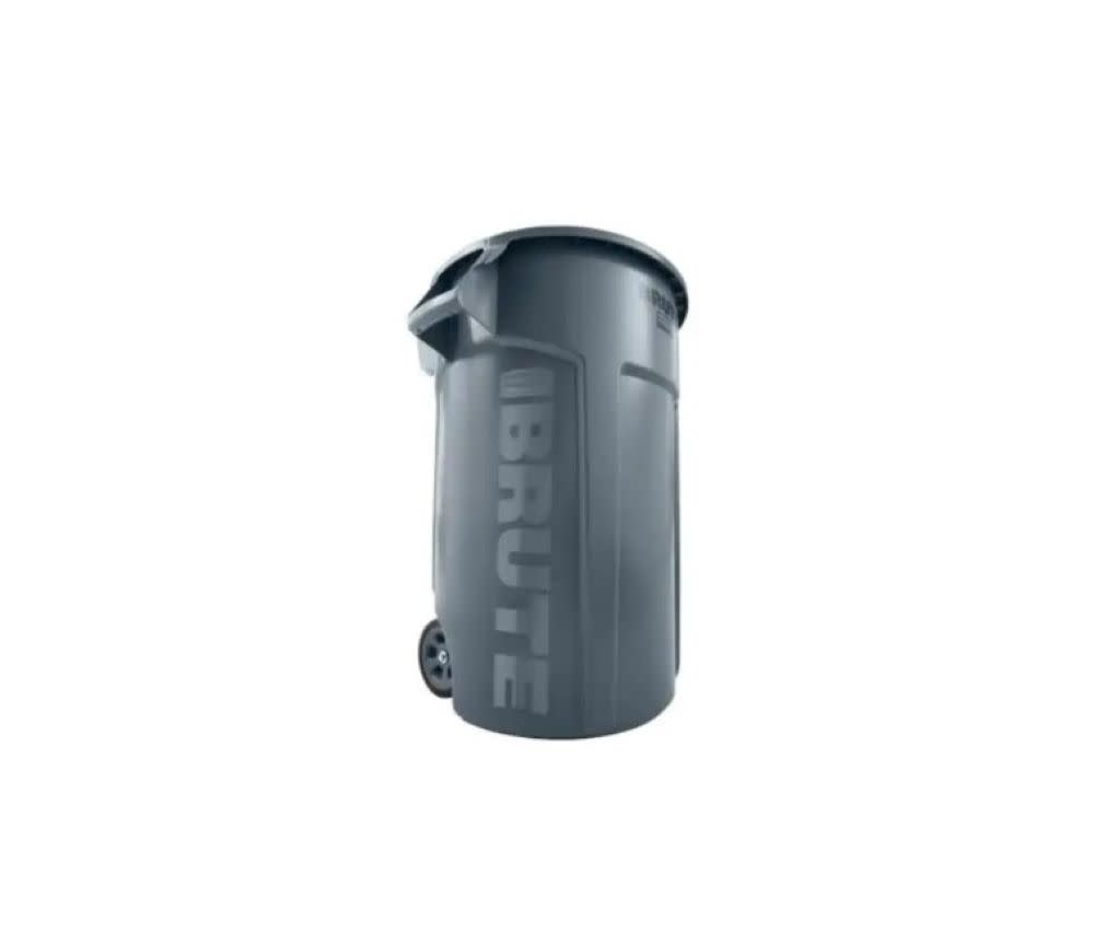 Rubbermaid Brute Trash Can 44 Gallon Wheeled Gray - Intensery