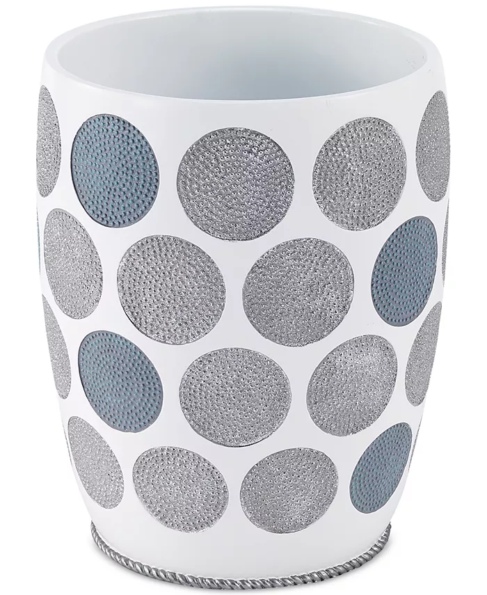 Avanti Dotted Circle Wastebasket - Intensery