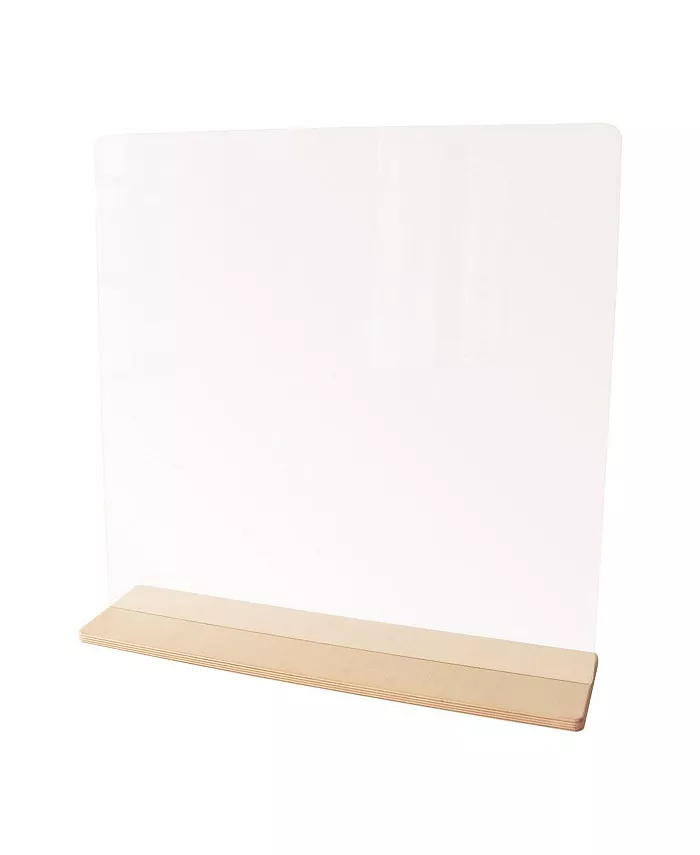 Whitney Brothers Acrylic Tabletop Partition - 23