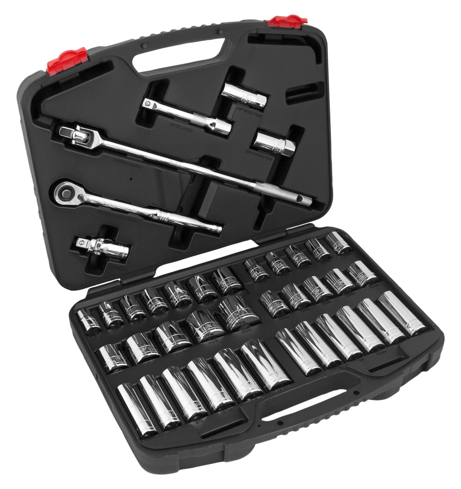 Performance Tool W32905 Performance Tool 40-Piece 1/2 in. Drive Mechanics Tool Sets - Intensery