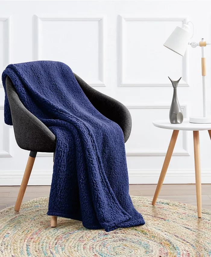 My World Cloud Sherpa Throw - Intensery