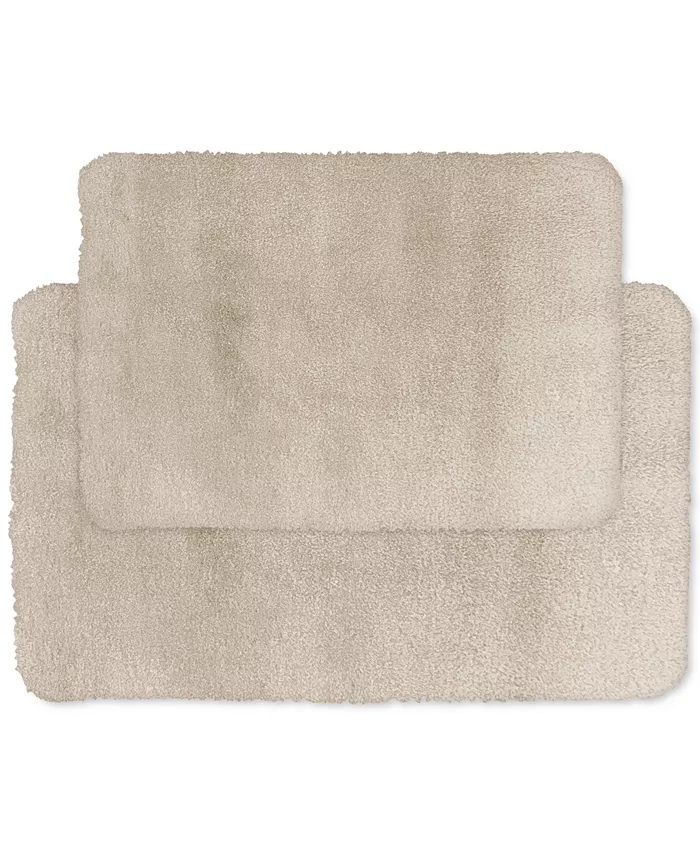 Villa Luxe 2-Pc. Faux-Fur Memory Foam Bath Rug Set - Intensery