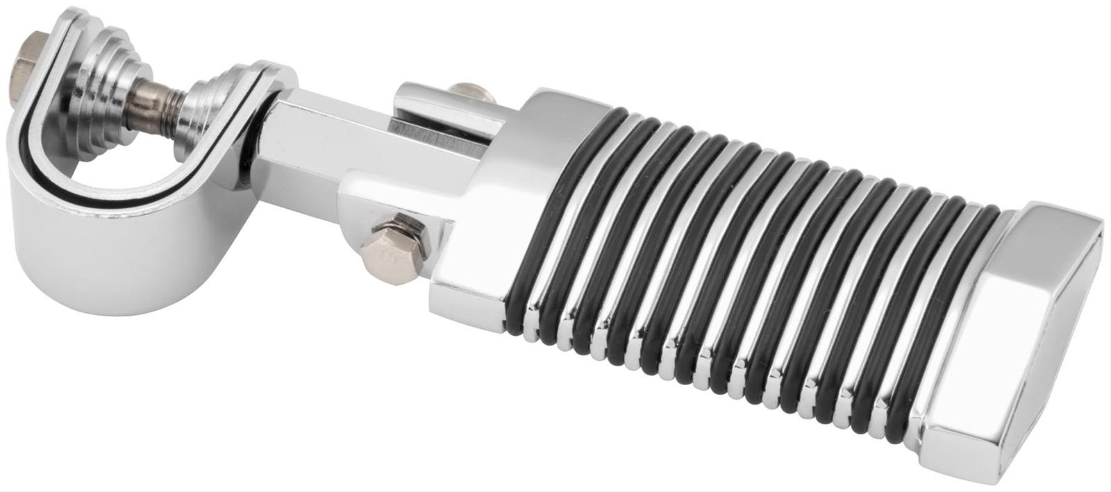 BikeMaster 171212 BikeMaster Engine Guard and Frame Rail Clamp Foot Pegs - Intensery