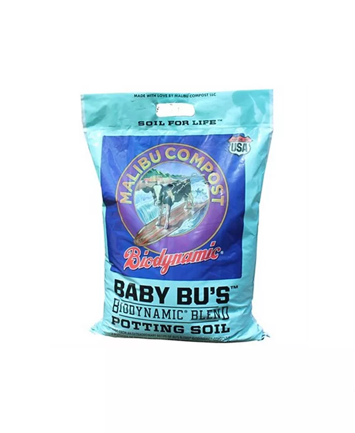 Malibu Compost Baby Bu's Biodynamic Blend Potting Soil - 12 qt - Intensery