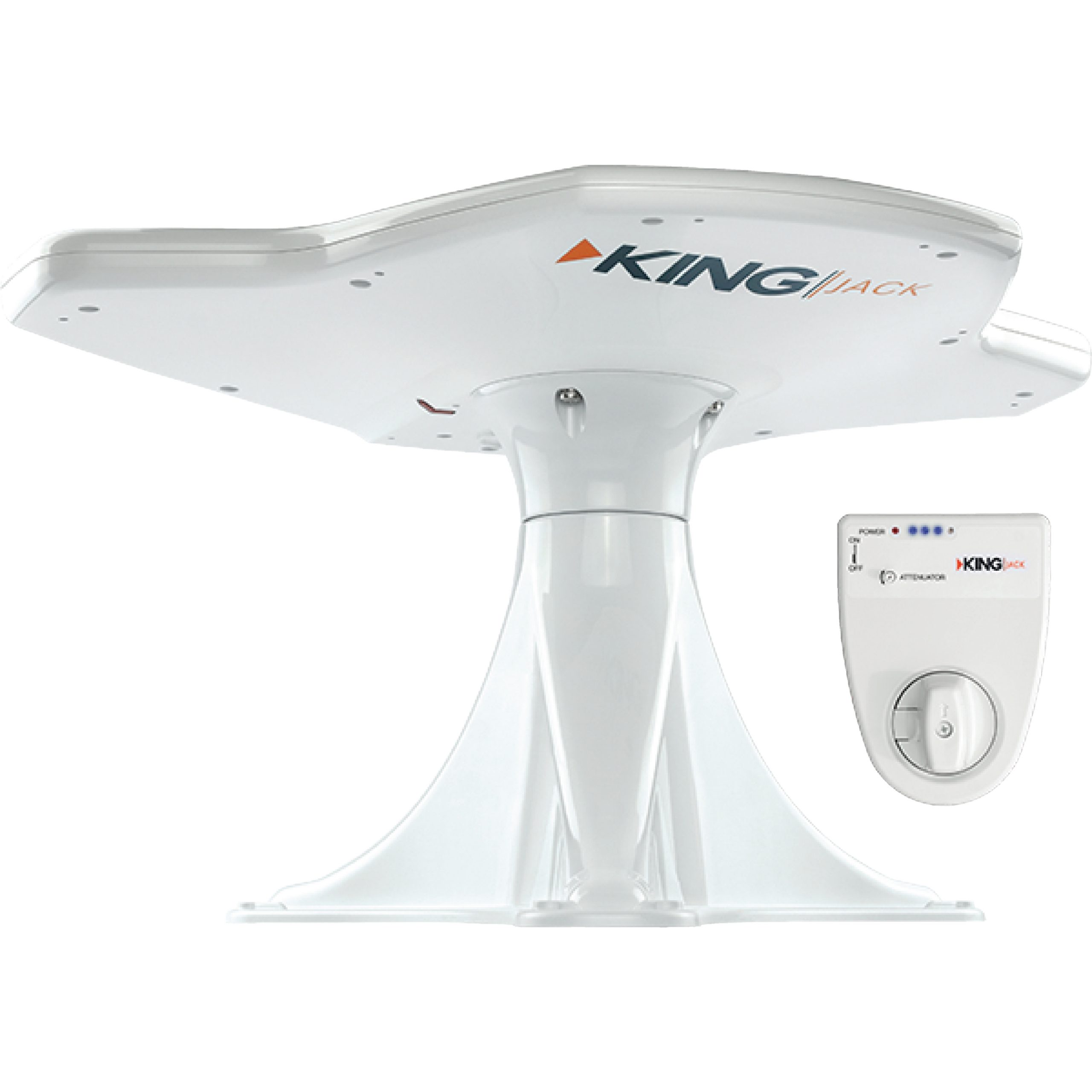 KING Jack Directional HDTV RV Antenna with Signal Finder & Mount - Intensery
