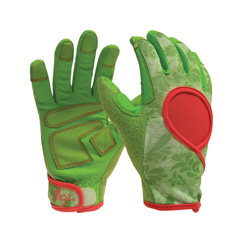 Digz Signature Women\u0027s Indoor/Outdoor Gardening Gloves Green M 1 pair - Intensery