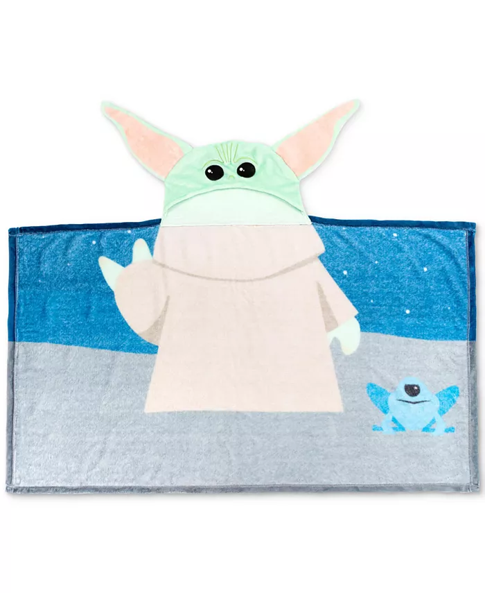 Disney CLOSEOUT! Baby Yoda Hooded Throw - Intensery