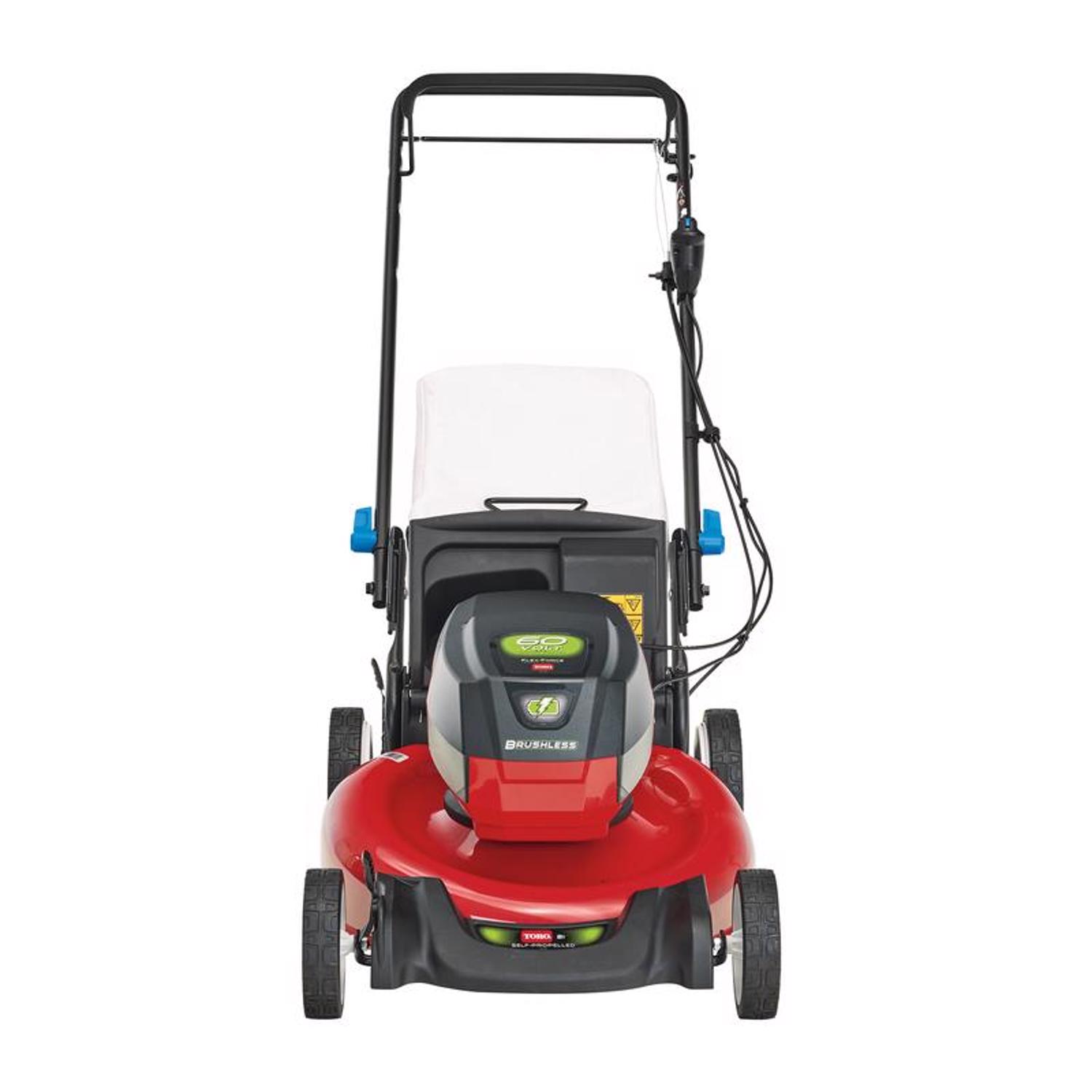 Toro Recycler 21357 21 in. 60 V Battery Self-Propelled Lawn Mower Kit (Battery \u0026 Charger) - Intensery