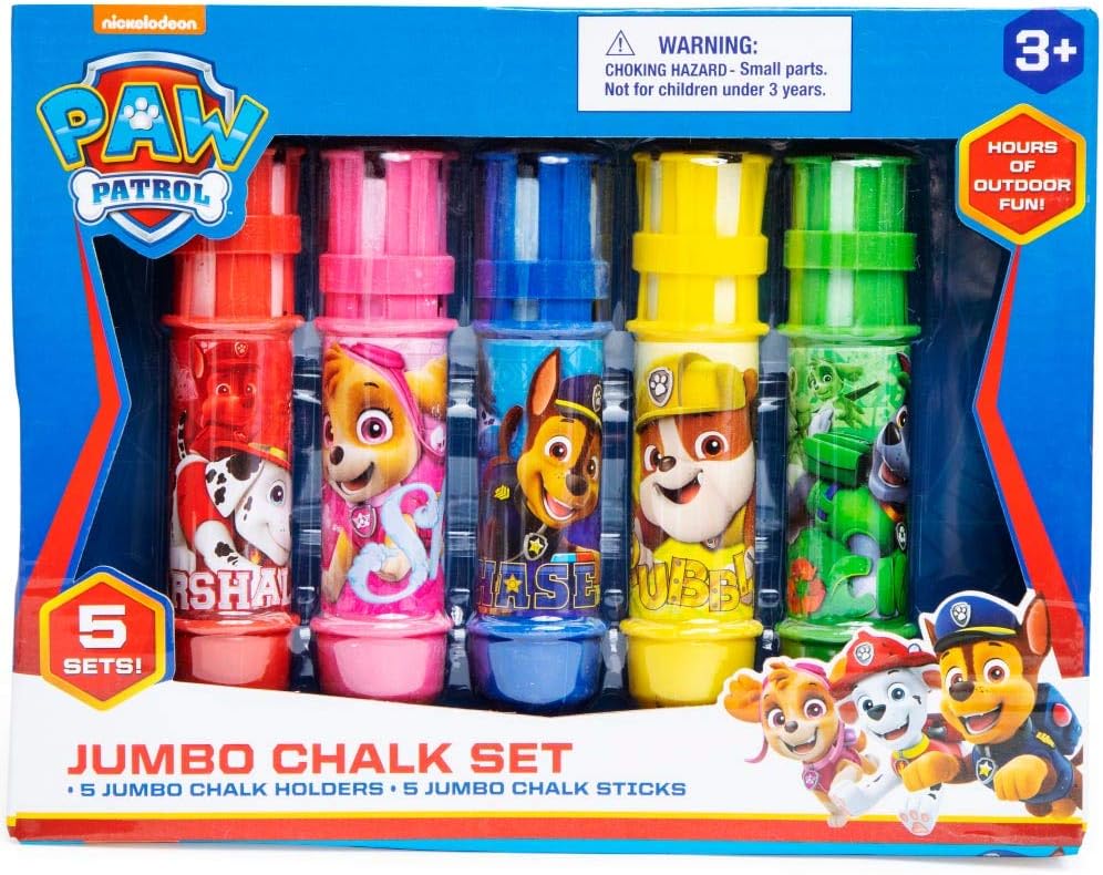 Paw Patrol Jumbo Chalk Set - Intensery