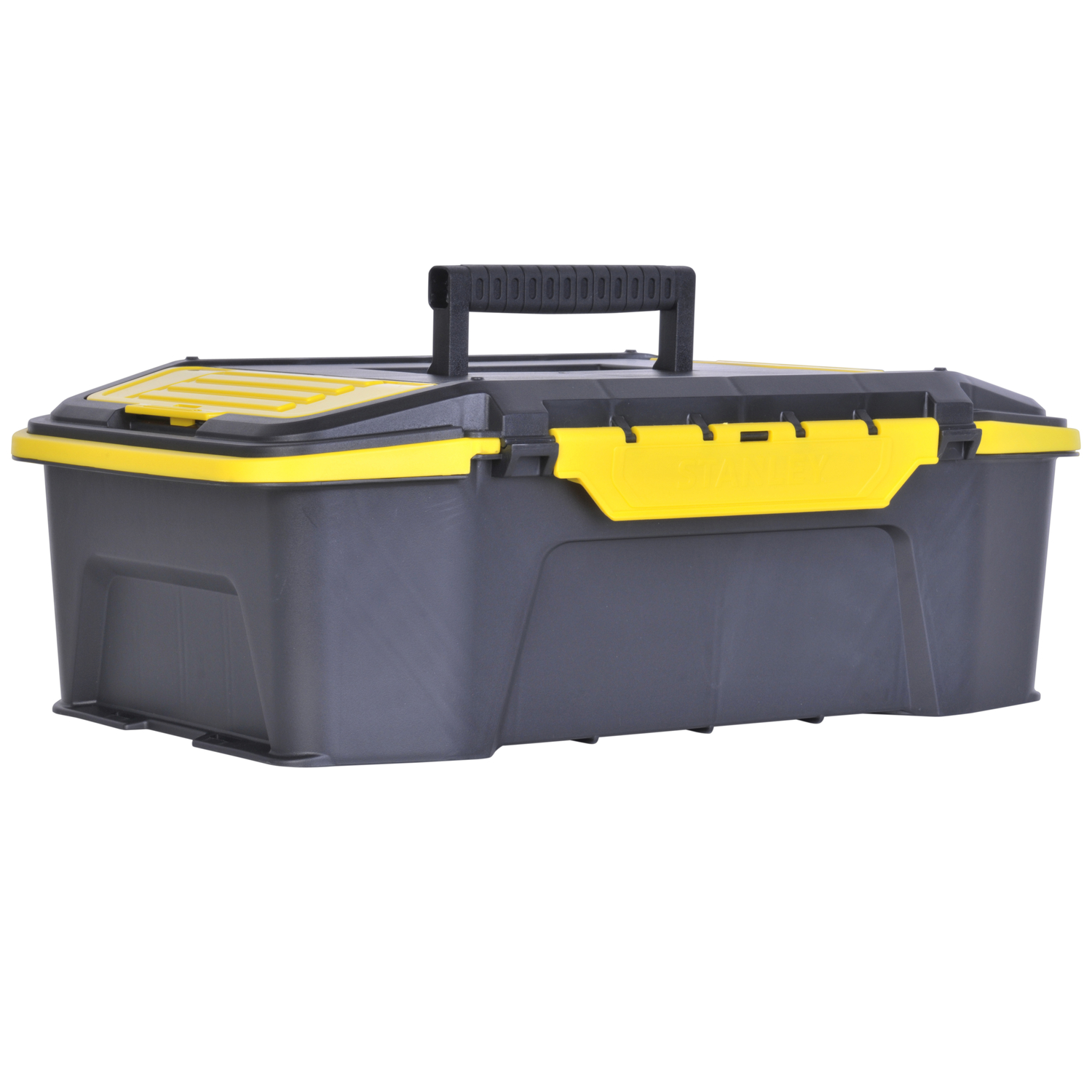 Stanley Click \u0027N Connect 19 in. Tool Box Black - Intensery