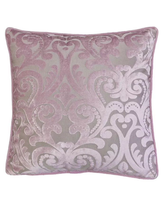 Homey Cozy Hailey Modern Velvet Square Decorative Throw Pillow - Intensery
