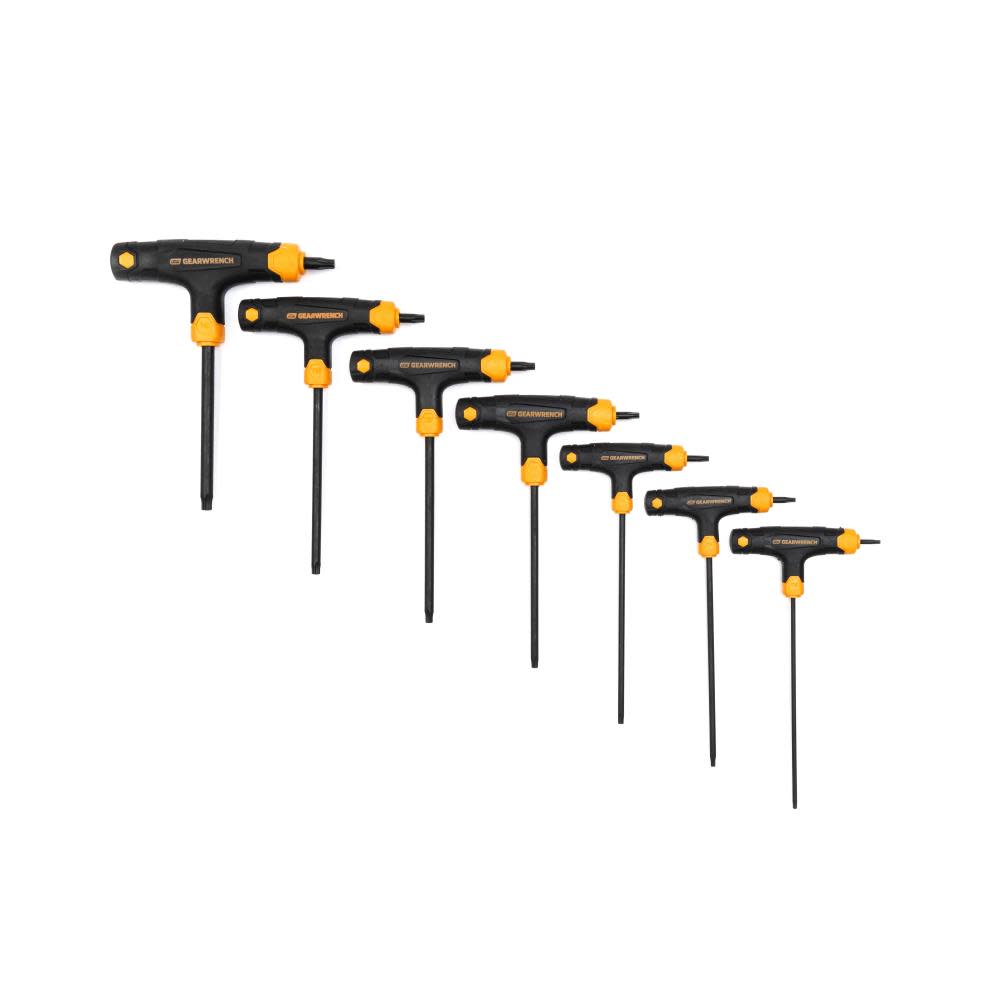 GEARWRENCH Torx Key Set T Handle 7pc - Intensery