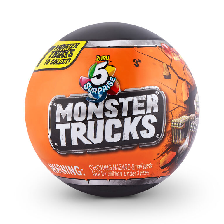Zuru 5 Surprise MONSTER TRUCKS Series 1 - Open Box - Intensery
