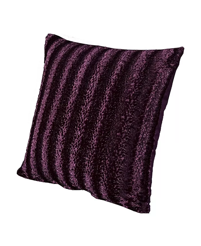 Siscovers Frou Frou Faux Fur Decorative Pillow， 20