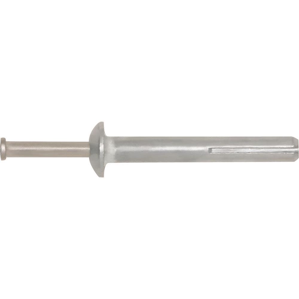 DEWALT Impact Nail and Pin Anchors ZAMAC NAILIN SS MH 1/4 X 1 1/2 QTY: 100 02870-PWR from DEWALT - Intensery