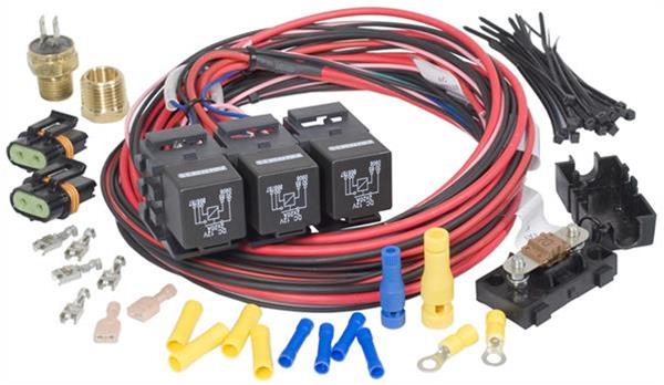 Painless Performance 30117 Painless Performance Dual Activation Electric Fan Relay Kits - Intensery