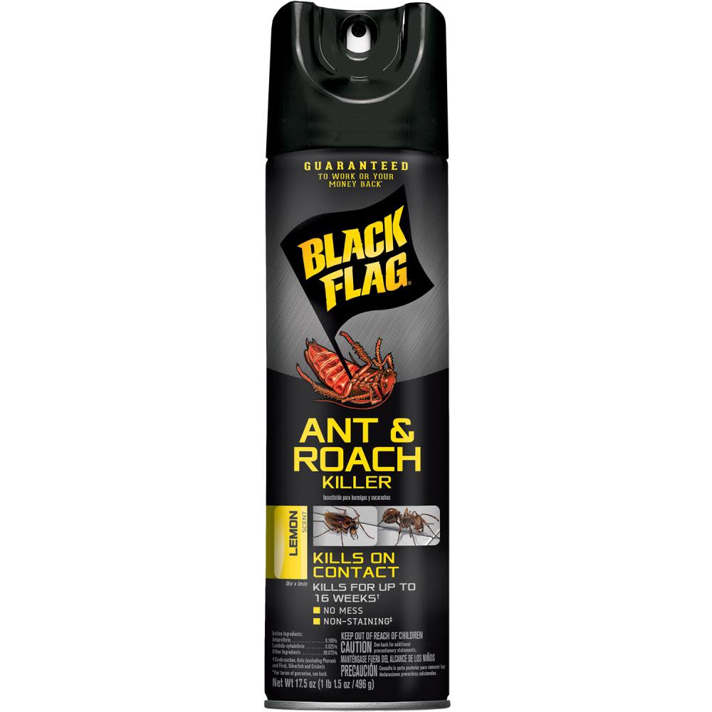 17.5 Oz Ant and Roach Killer (Lemon Scent Aerosol) - Intensery