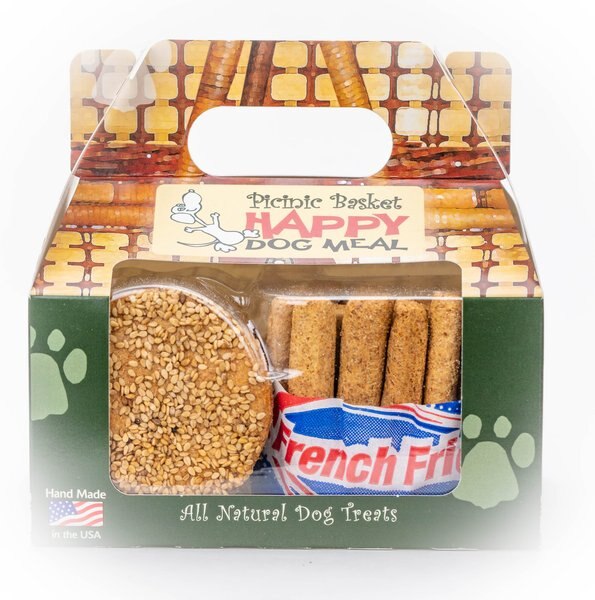 Annie's Pooch Pops Happy Picnic Basket Dog Treats， 5.8-oz box - Intensery