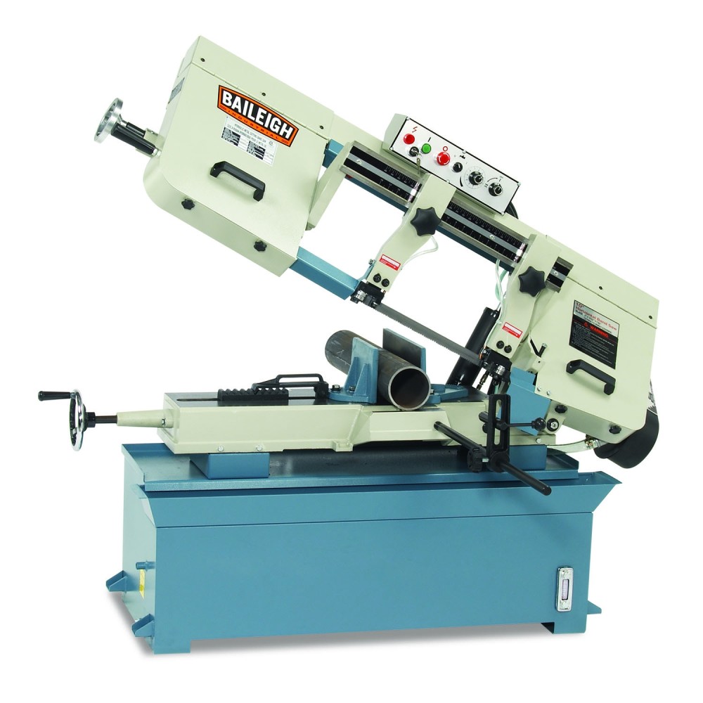 Baileigh BS-300M Horizontal Band Saw Vise Mitering 240V 1 Phase - Intensery
