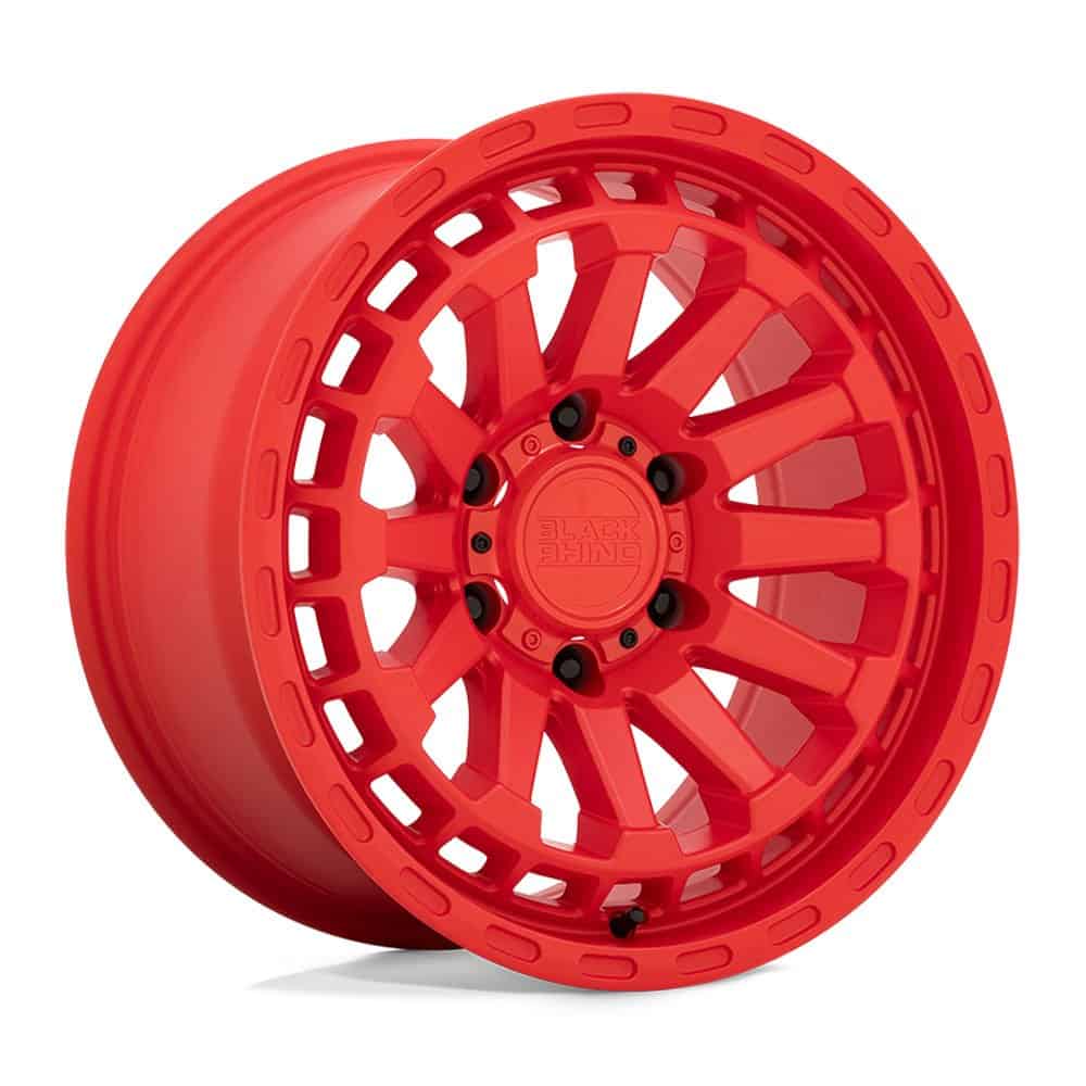 Black Rhino BLRAD 18X9.5 6X5.5 M-RED -18MM - Intensery