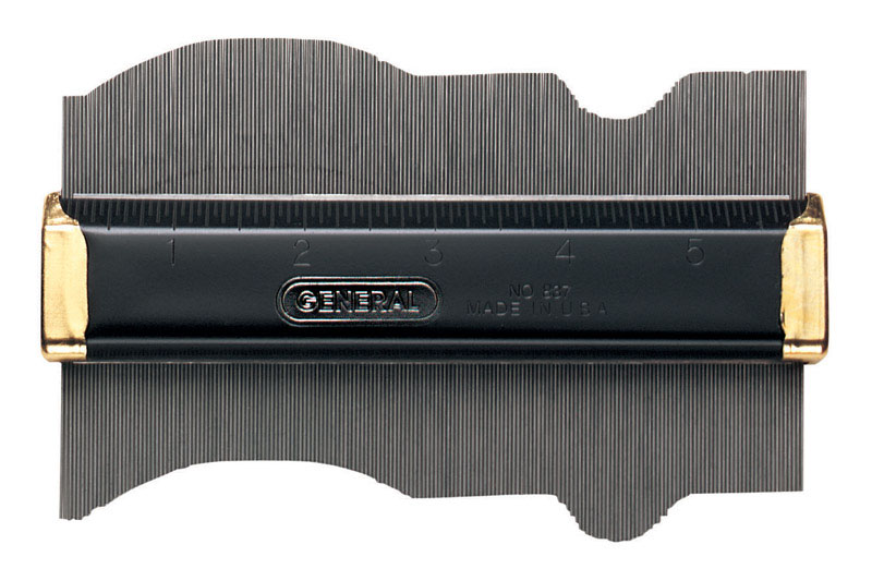 General 6 in. L X 3-1/2 in. W Contour Gauge 1 pc - Intensery
