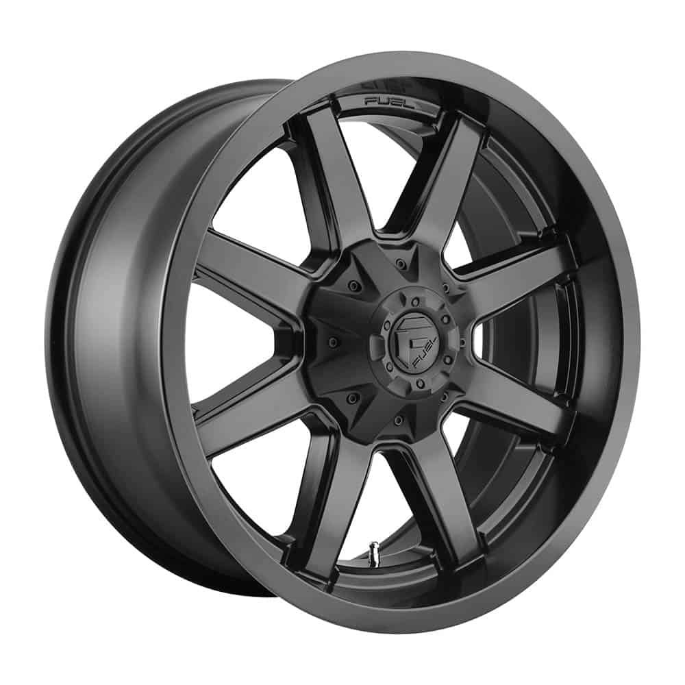 Fuel 1PC D436 MAVERICK D436 20X10 8X6.5 S-BLK -18MM - Intensery