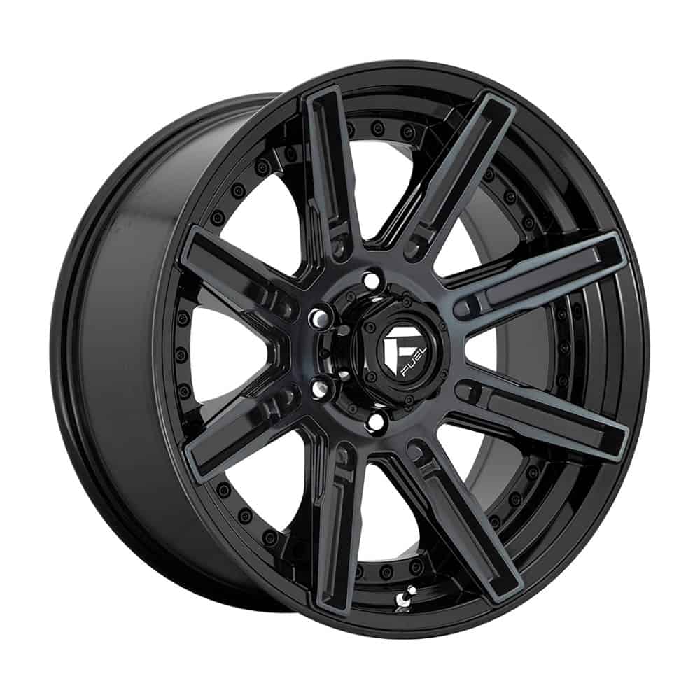 Fuel 1PC D708 ROGUE D708 20X9 5X5.0 GL-MACH-DDT 01MM - Intensery