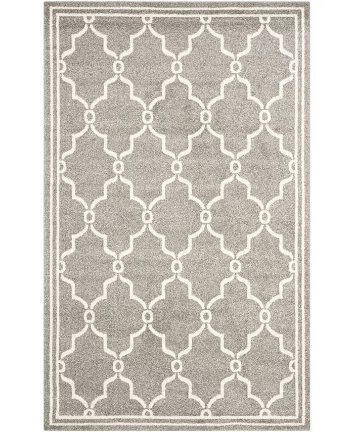 Safavieh Amherst 414 Dark Gray and Beige Area Rug Collection - Intensery
