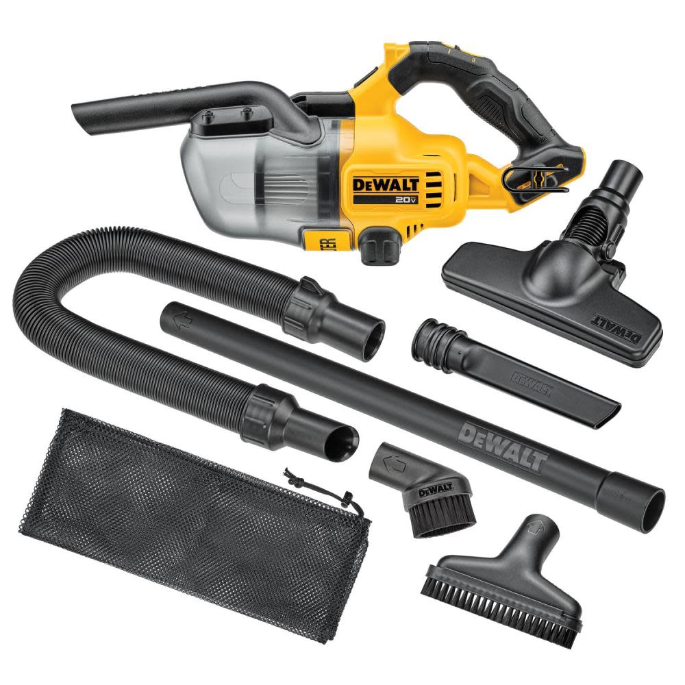 DEWALT 20V Dry Hand Vacuum Cordless Bare Tool DCV501HB from DEWALT - Intensery