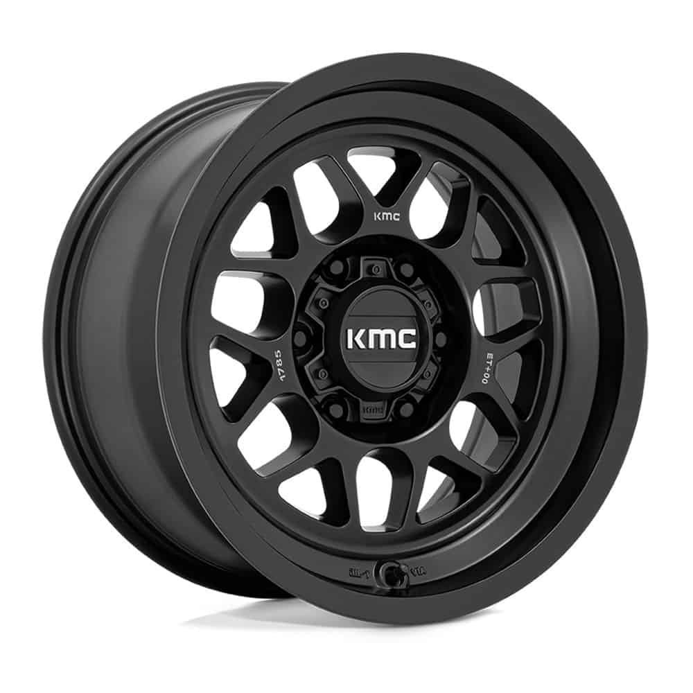 KMC Wheels KM725 17X8.5 6X135 S-BLK 0MM - Intensery
