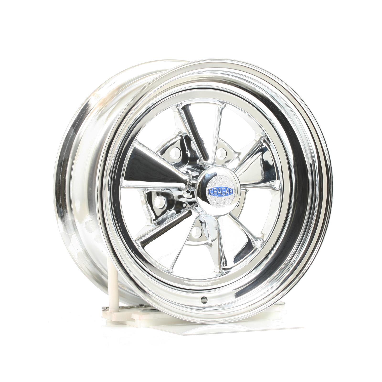 Cragar 1526270402B Cragar 08/61 S/S Super Sport Chrome Wheels - Intensery