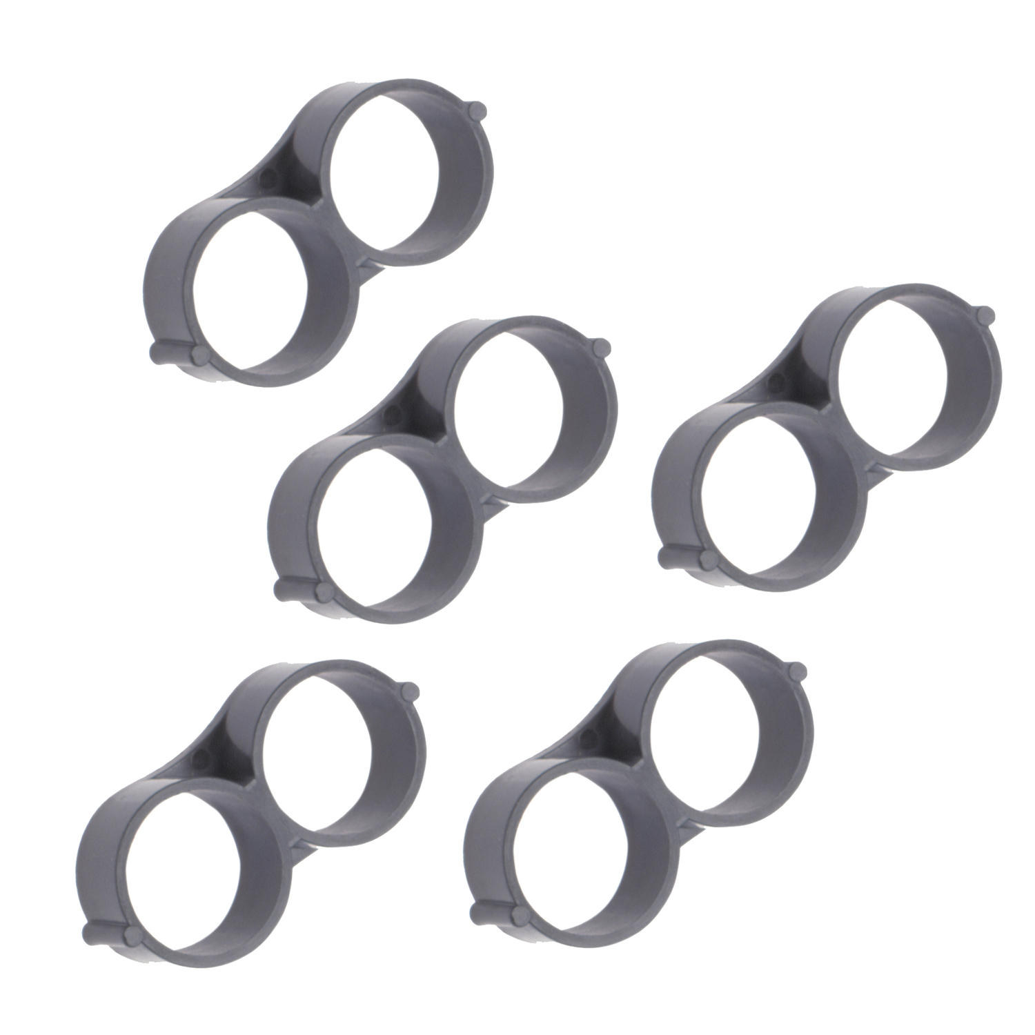Raindrip For 1/2 in. Tubing Drip Irrigation End Clamp 5 pk - Intensery