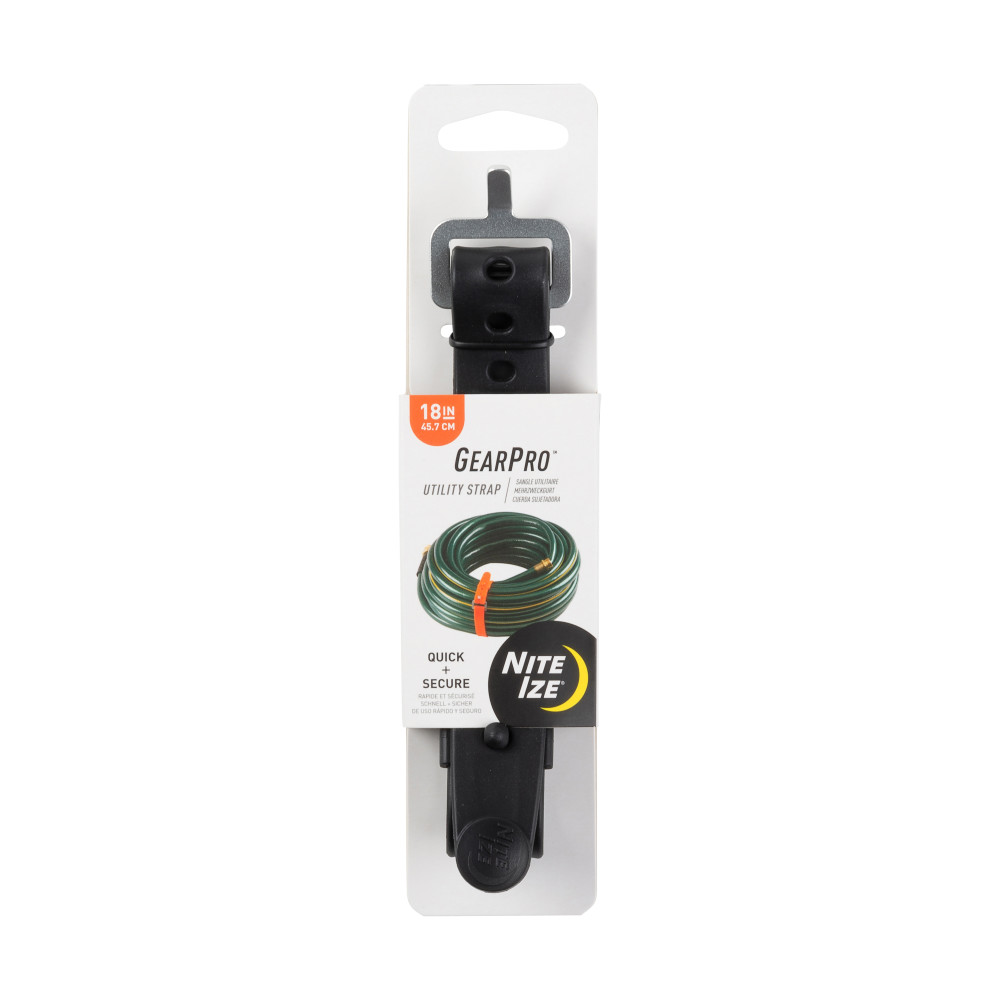 Nite Ize GearPro Utility Strap 18 Black - Intensery