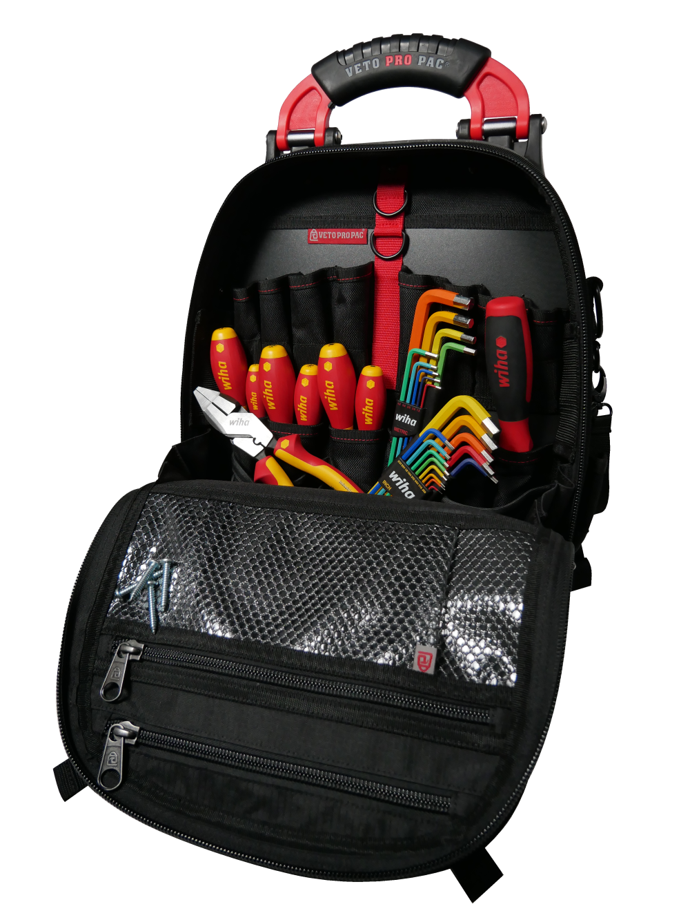 Wiha Tool Kit Red Stripe Tech Pac 30pc - Intensery