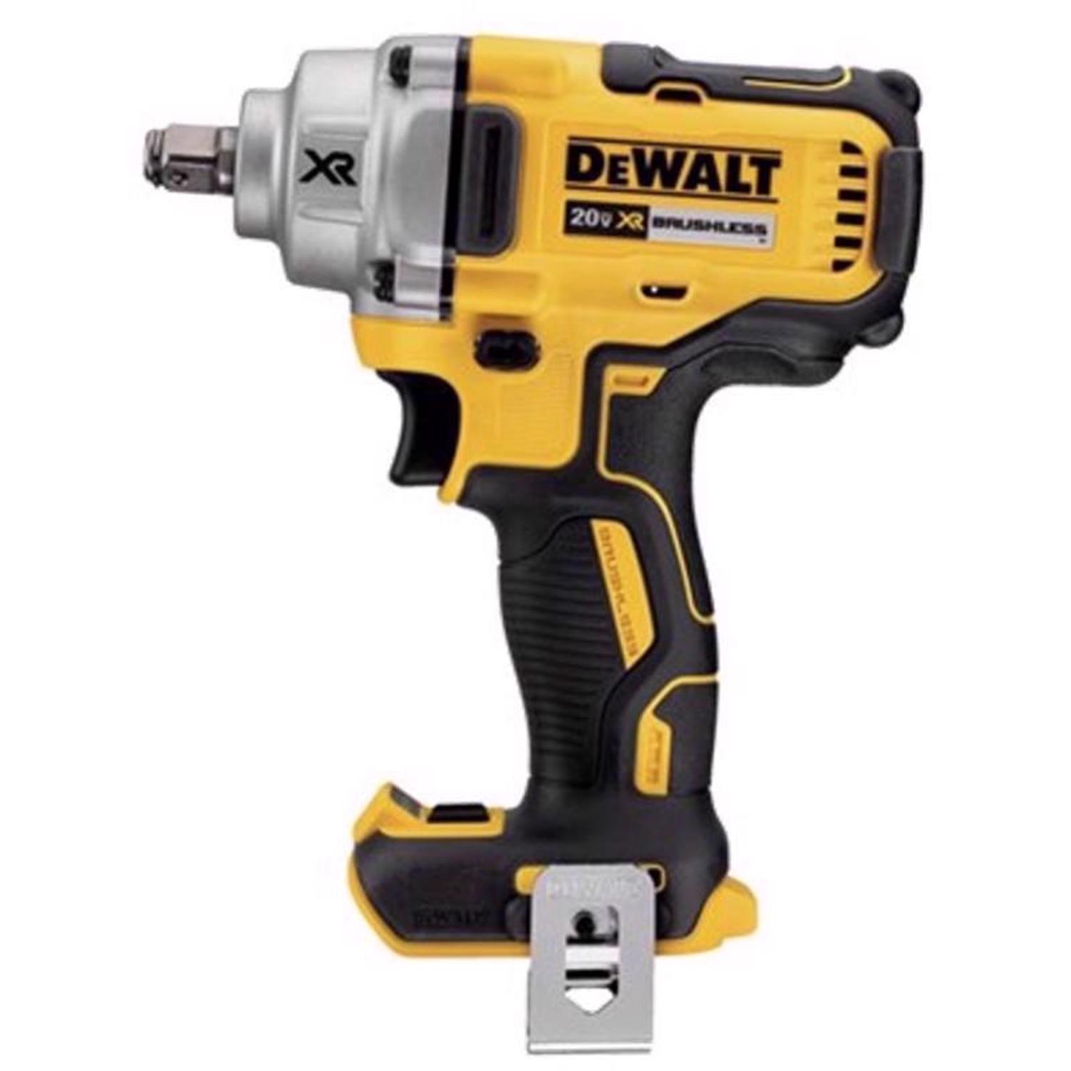 DeWalt 20V MAX 1/2 in. Cordless Brushless Mid-Range Impact Wrench Tool Only - Intensery
