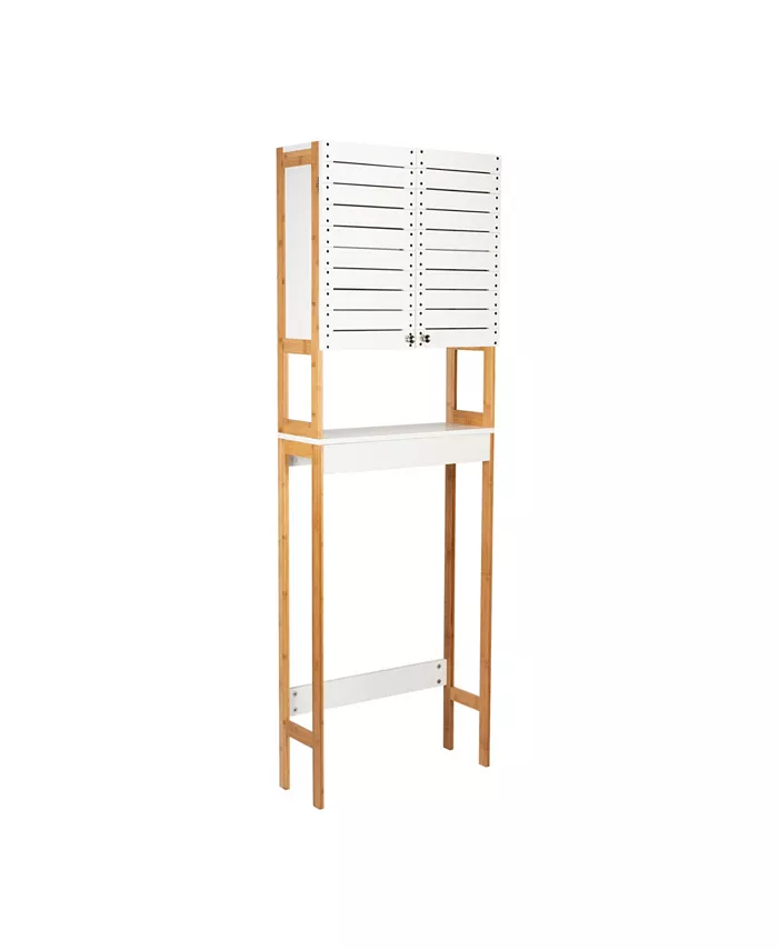Neu Home 3 Shelf Over the Toilet Bamboo Space Saver Cabinet - Intensery