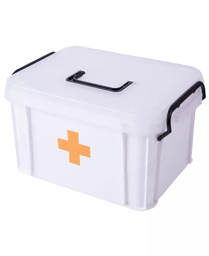 Basicwise Vintiquewise Small First Aid Medical Kit - Intensery