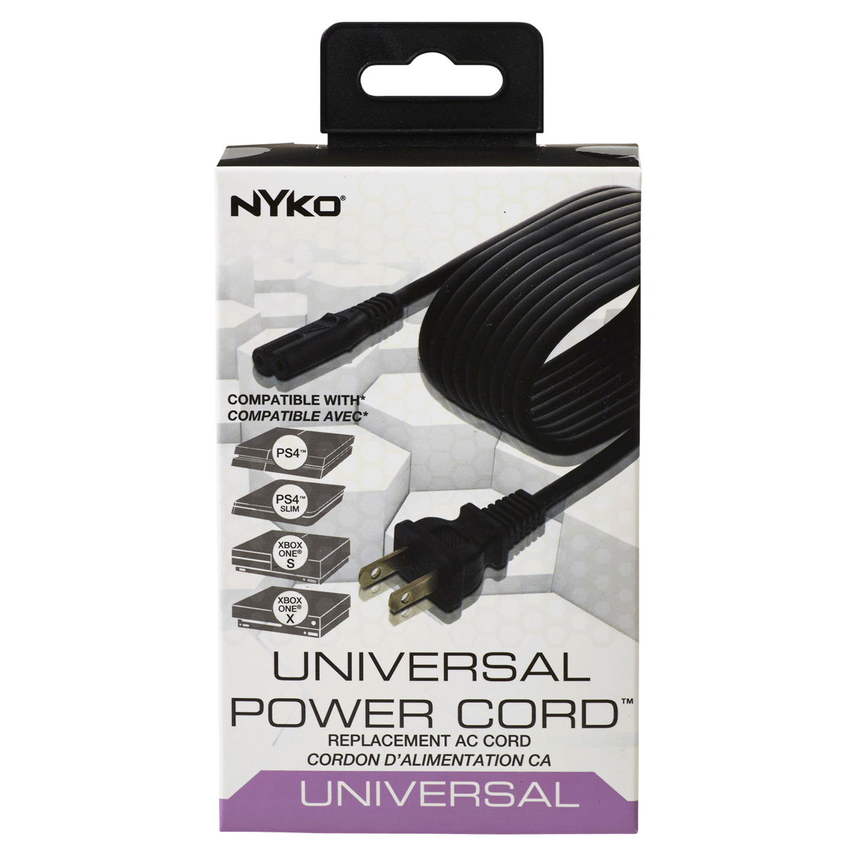 Nyko Universal Replacement Power Cord - Intensery