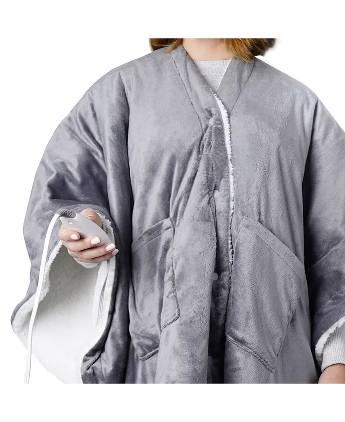 Pure Enrichment Purerelief Plush Electric Shawl - Intensery