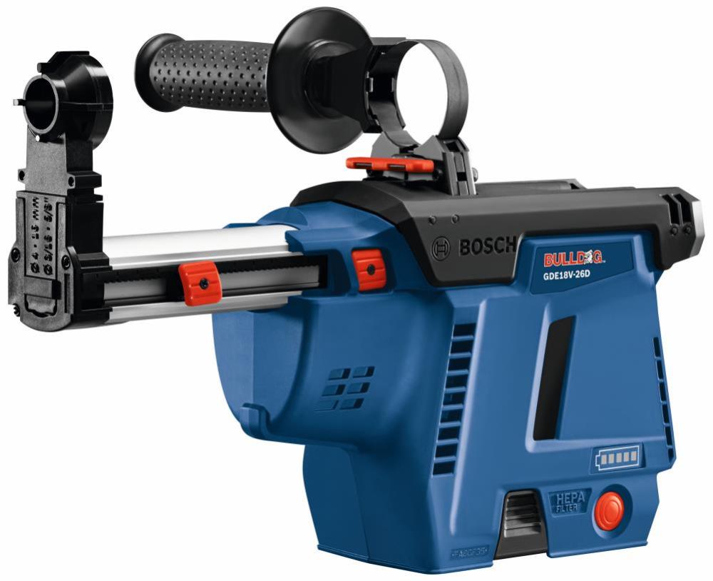 Bosch SDS-plus Bulldog Mobile Dust Extractor GDE18V-26DN from Bosch - Intensery