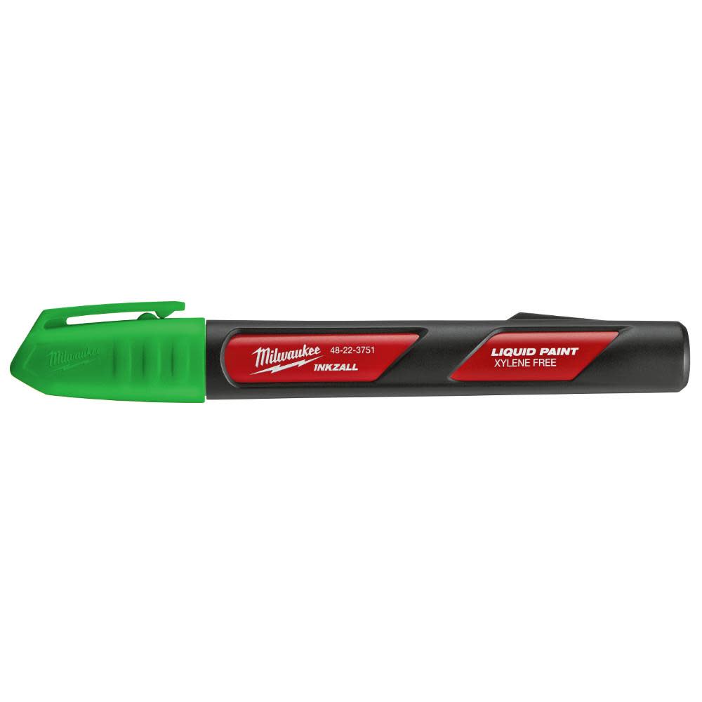 Milwaukee INKZALL Green Paint Marker 48-22-3751 from Milwaukee - Intensery