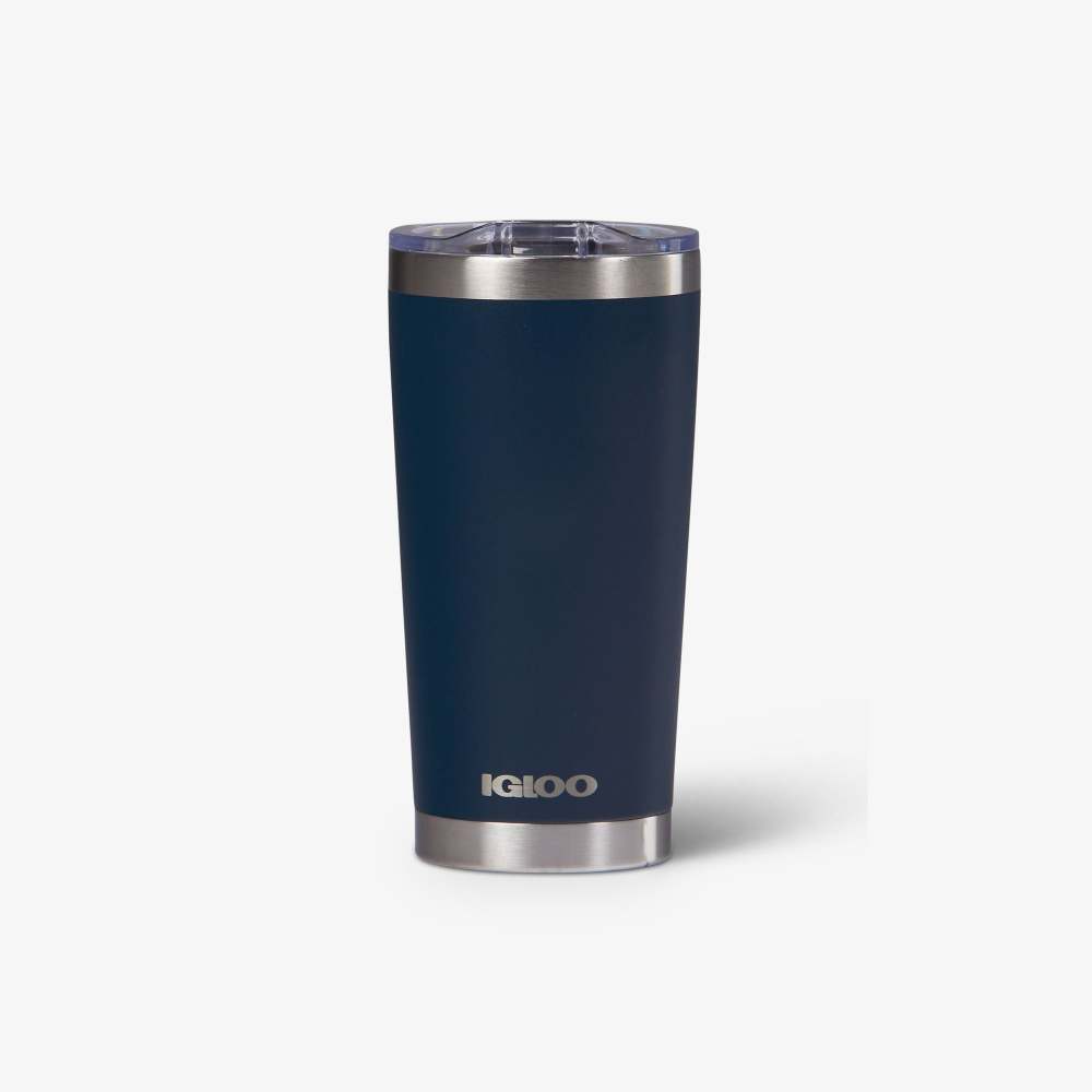 Igloo Tumbler Reusable Hot/Cold Stainless Steel Rugged Blue20oz - Intensery