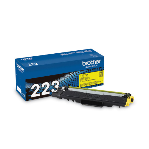 Brother TN223Y Toner， 1，300 Page-Yield， Yellow - Intensery
