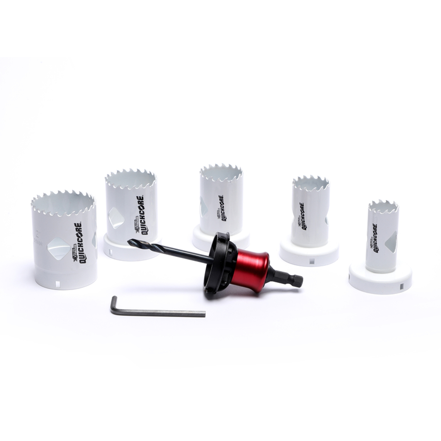 Blu-Mol Xtreme QuickCore Bi-Metal Hole Saw Set 7 pc - Intensery