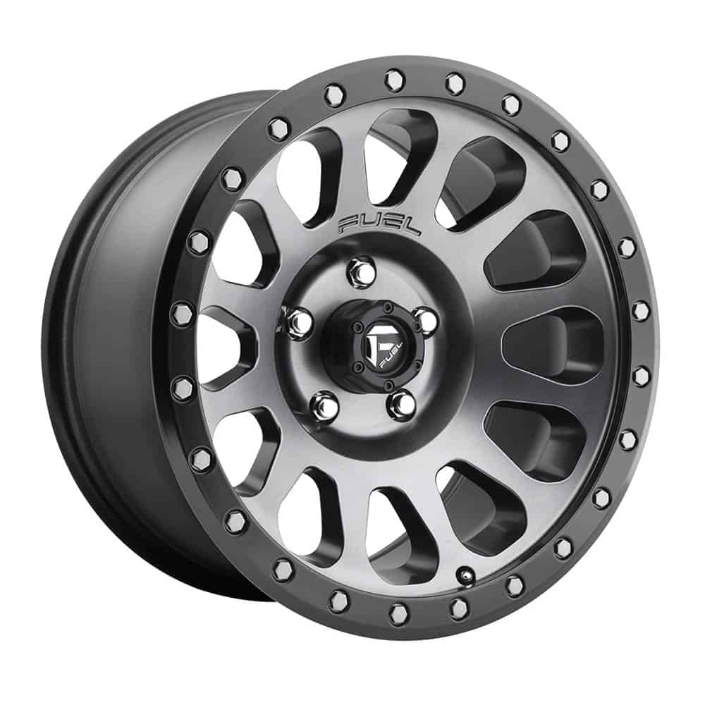 Fuel 1PC D601 VECTOR D601 18X9 8X6.5 MT-GNMTL-BBR 01MM - Intensery