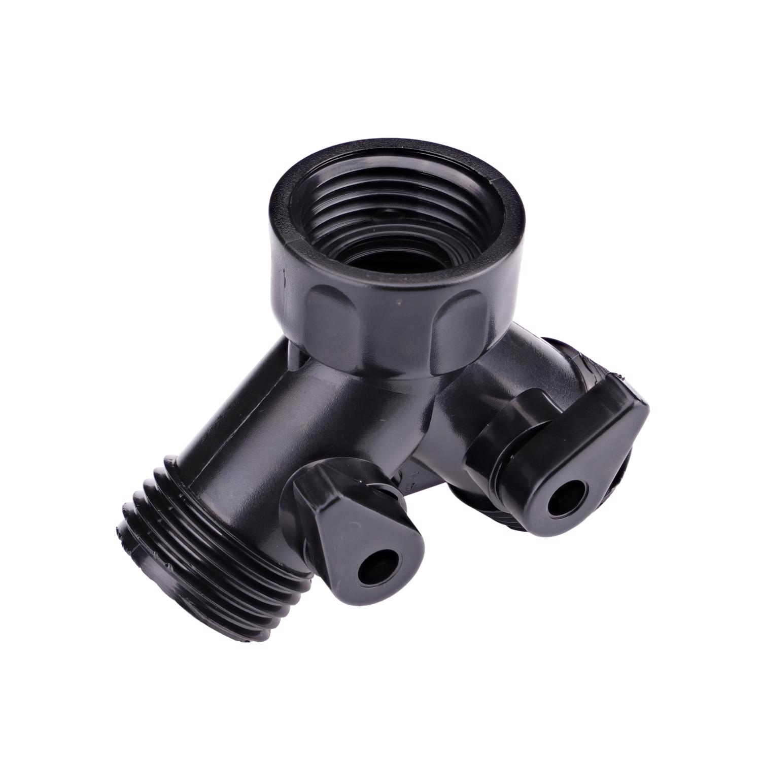 Raindrip 3/4 in. FHTx 3/4 in. MHT in. Plastic Threaded Male/Female 2-Way Shut-off Valve - Intensery