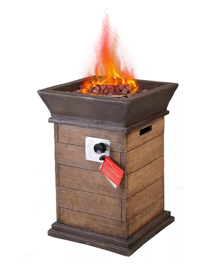 Modern Muse Outdoor Gas Fire Pit - Intensery