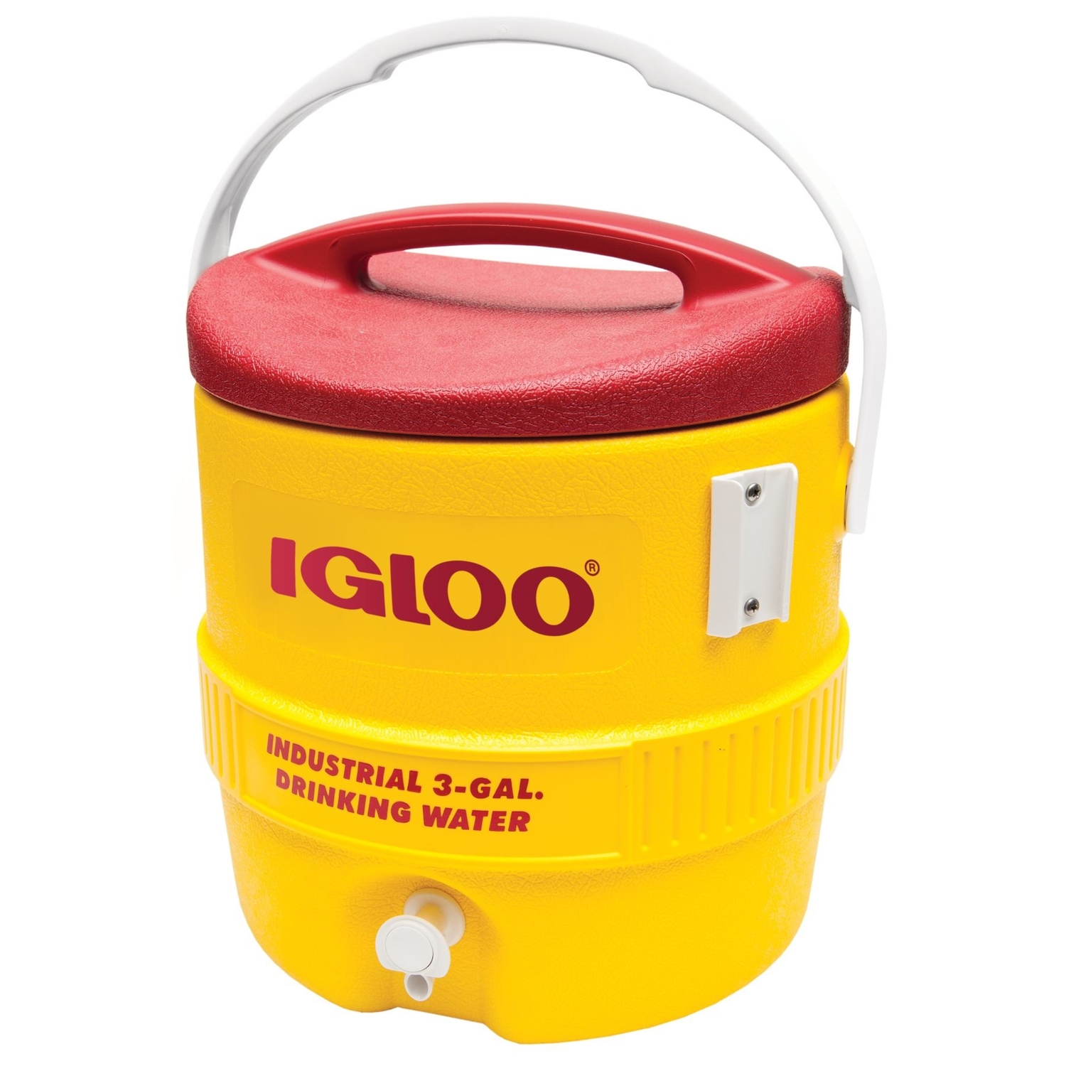 Igloo Industrial Red/Yellow 3 gal Water Cooler - Intensery